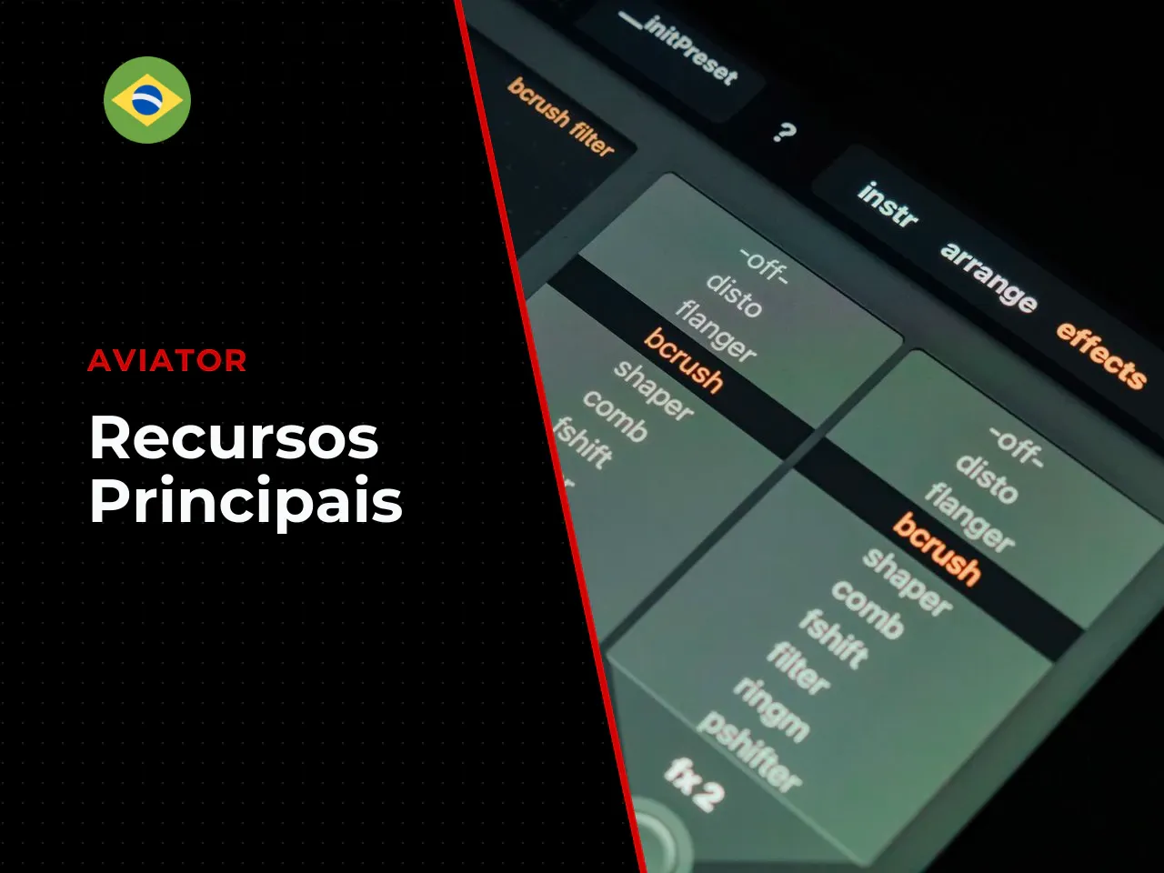 Recursos principais da interface de jogo
