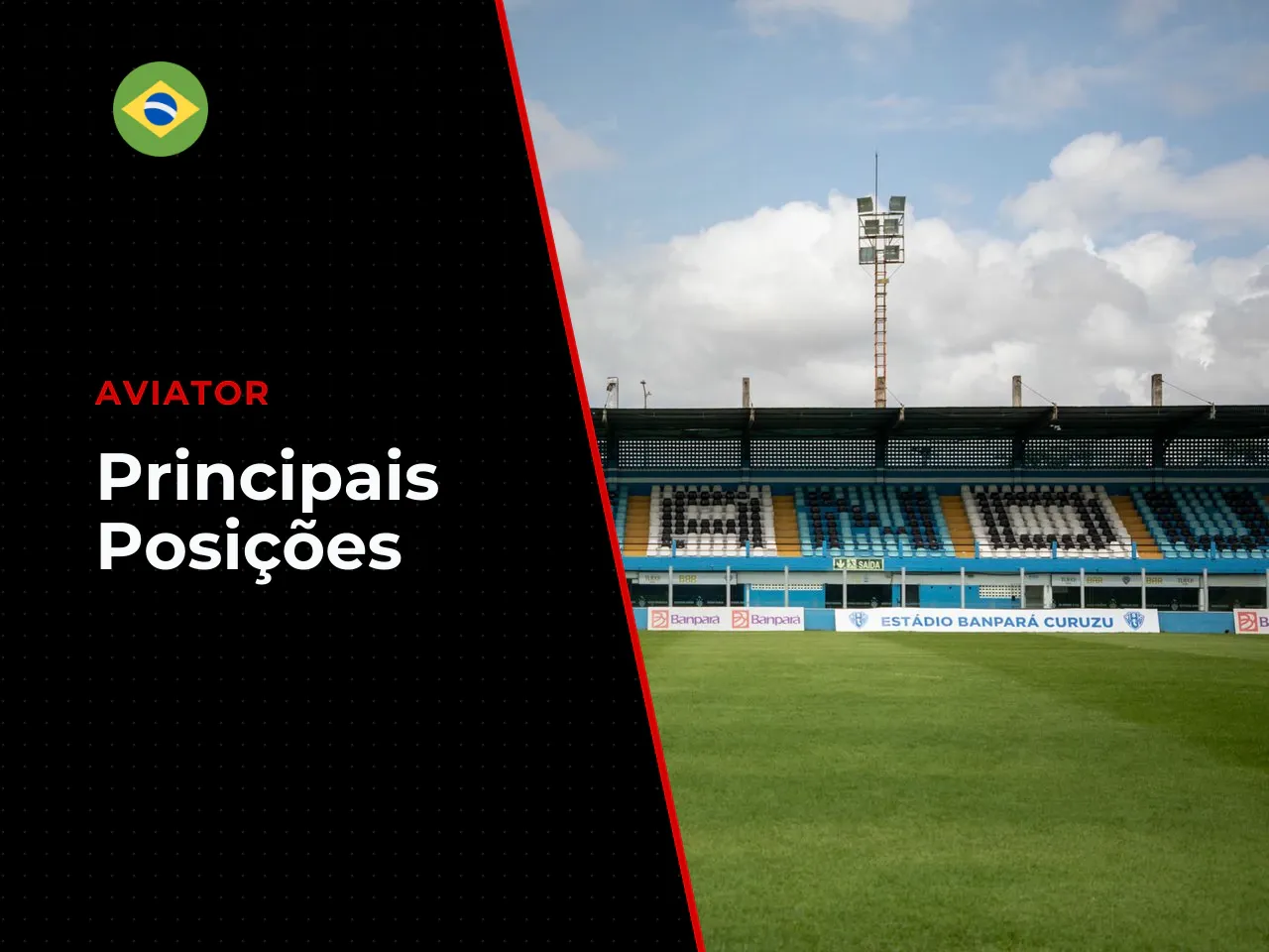 Principais posições no campo