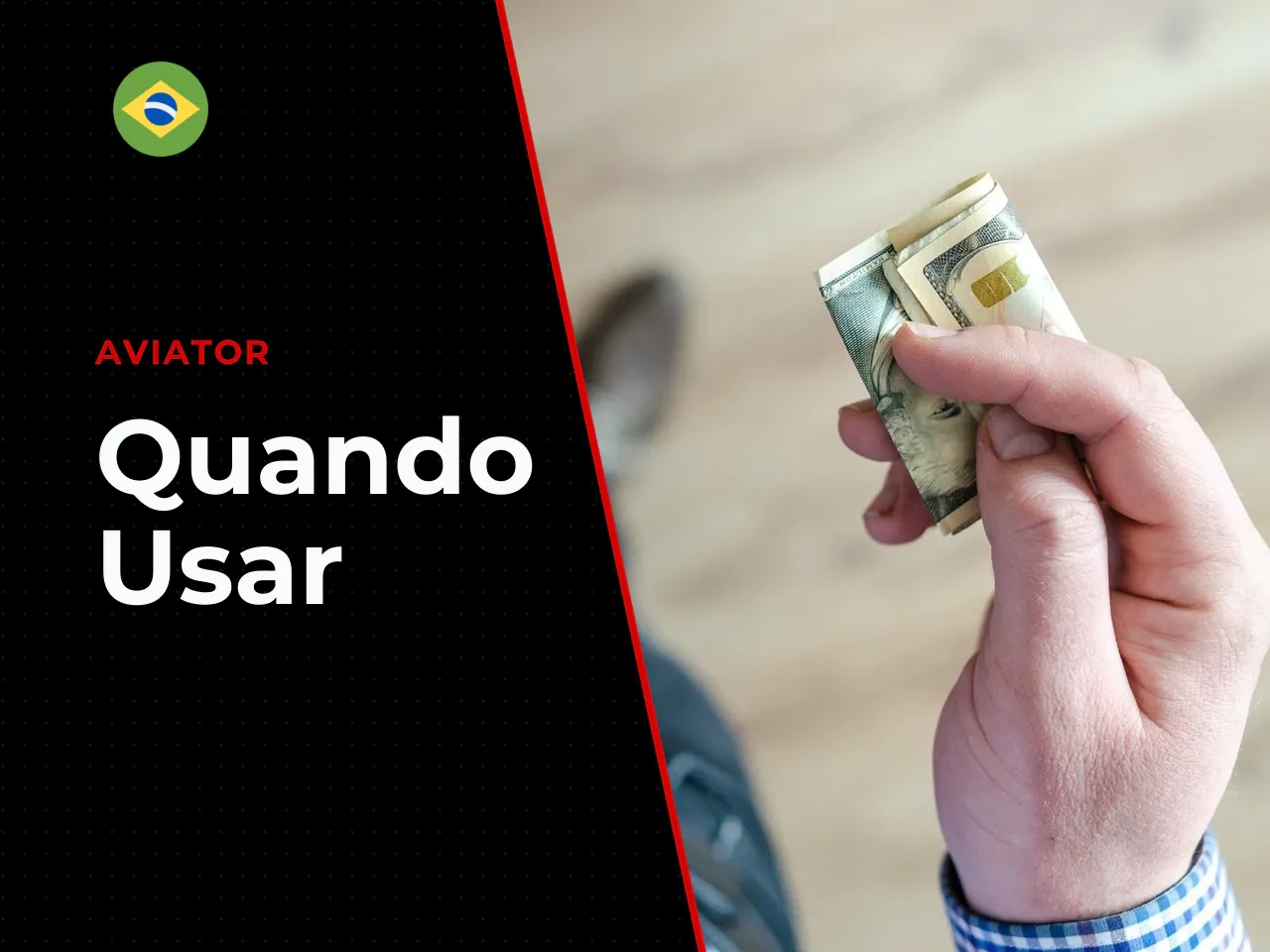 Quando usar o cash out manual