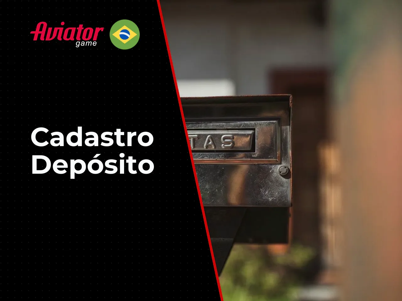 Cadastro, depósito e entrada no jogo