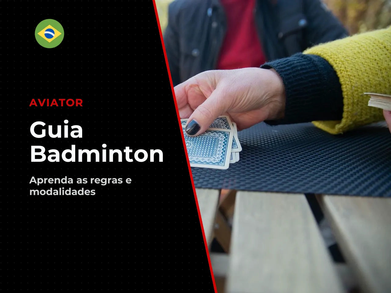 Modalidades e primeiros passos para começar no badminton. O badminton possui cinco modalidades oficiais de disputa: 1. **Simples Masculino** 2. **Simples Feminino** 3. **Duplas Masculinas** 4. **Dupla