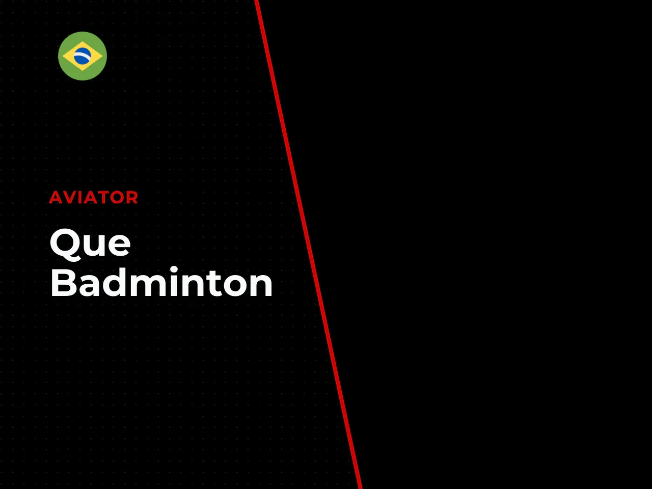 O que é badminton e qual