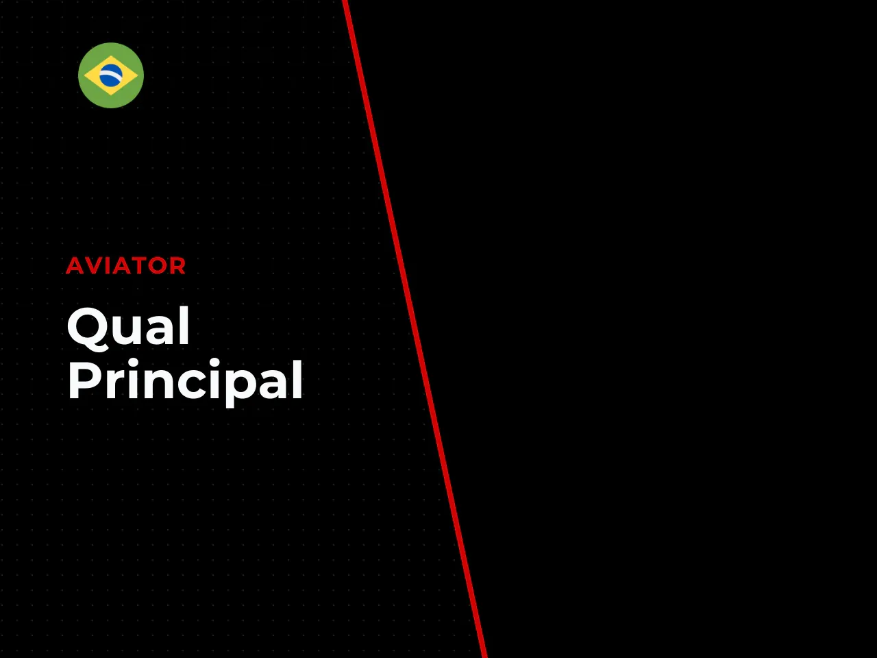 Qual é o principal objetivo no